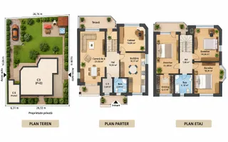 VILA MODERNA P+1 DE VANZARE – CARTIER MICRO 17, GALATI - Poză 13
