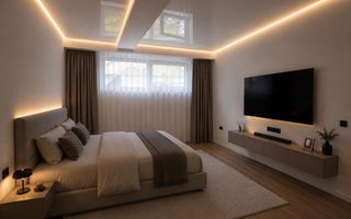 De vanzare apartament 3 camere, la vila, 130mp teren, Lac Chereteu - Poză 9