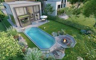 Vila Exclusivista *296mpc* / 753 mp teren + piscina si fire-pit / Balotesti - Poză 3