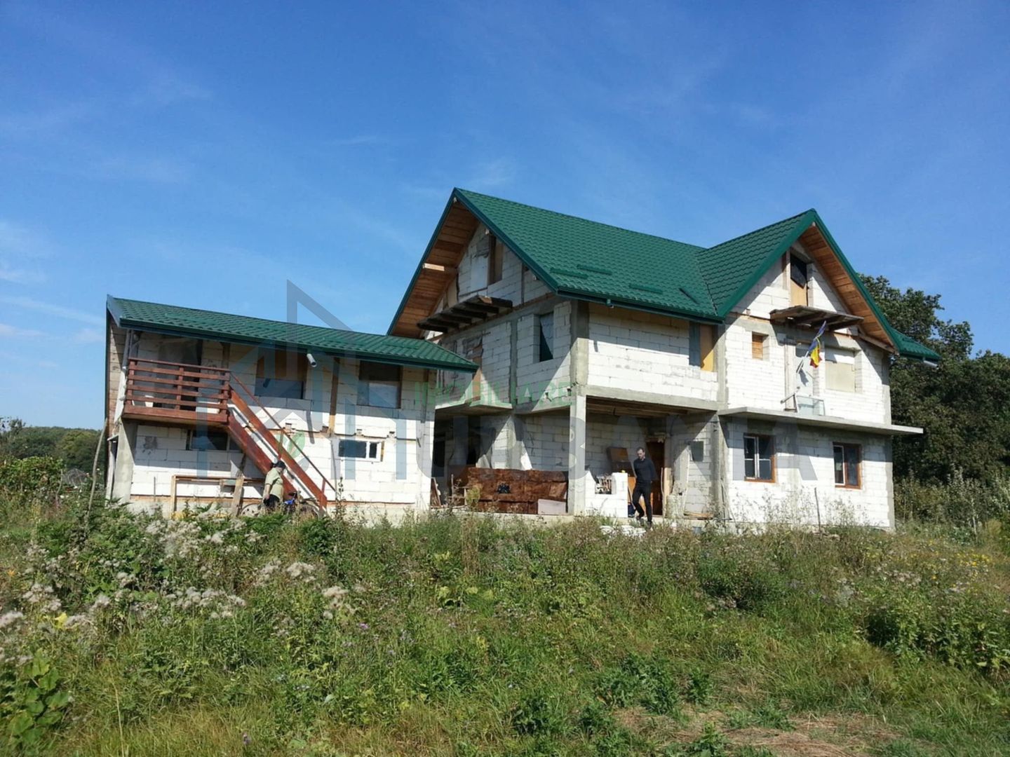 Casă la roșu cu teren 1000 mp, Dobrovăț, Iași - Poză 2