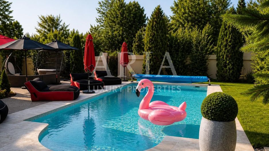 VILA SNAGOV WATERFRONT - PISCINA - PONTON 40M DESCHIDERE LA LAC - Poză 2