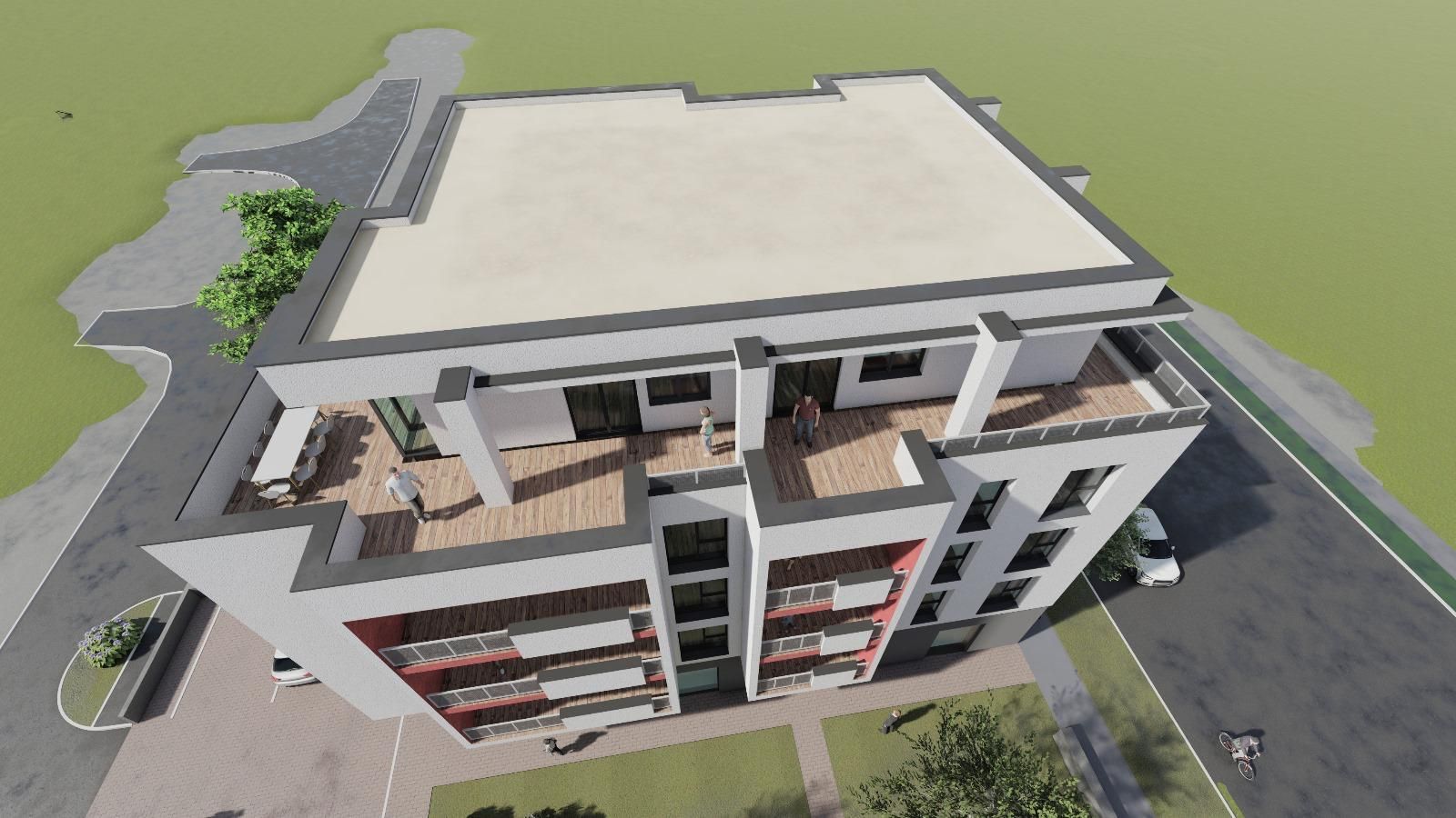 Dâmbovița-Șagului | Bloc Nou | 2, 3 și 4 Camere | Penthouse | Parcare subterana - Poză 2