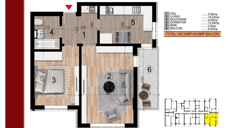 2cam.dec. la aprox. 15min metrou Leonida sau Berceni - Poză 1