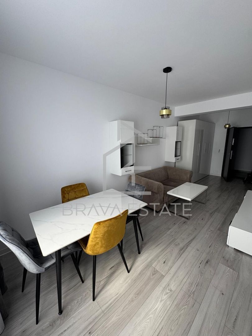 Apartament o cameră, 37mp, balcon, parcare subterană , zona Terra - Poză 1