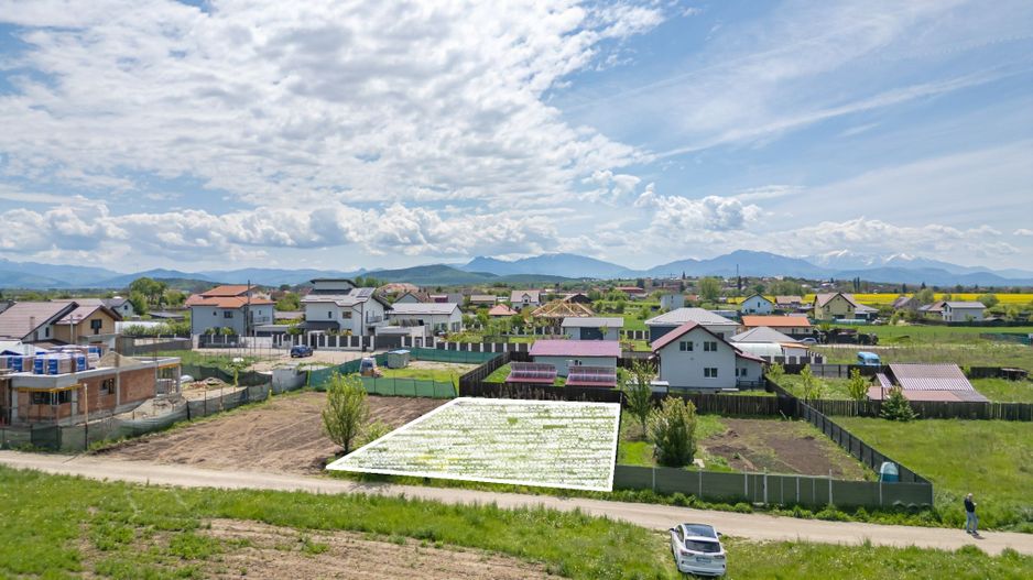 Parcelă pentru Locuință pe strada Uranus, Bod – Teren cu PUZ Aprobat - Poză 2