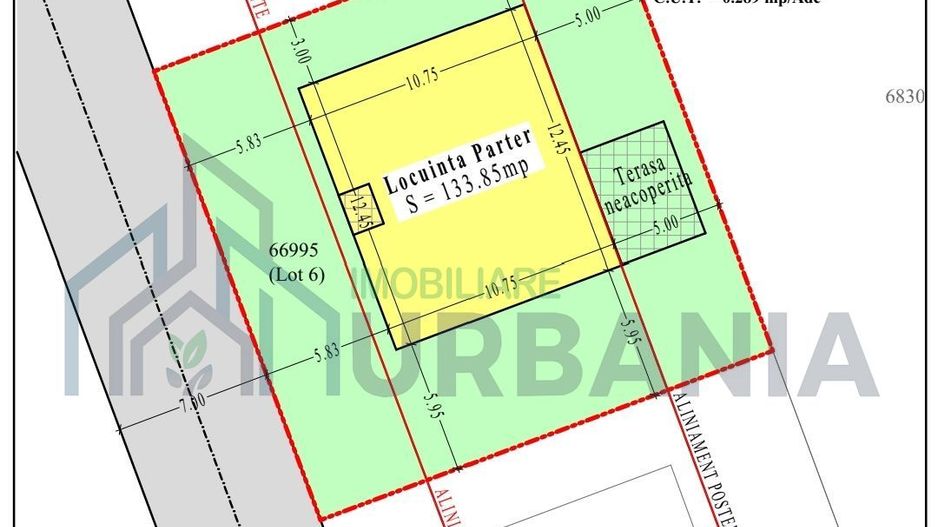 Casă de vânzare în Dancu – 3 dormitoare, 2 băi, living open space - Poză 8