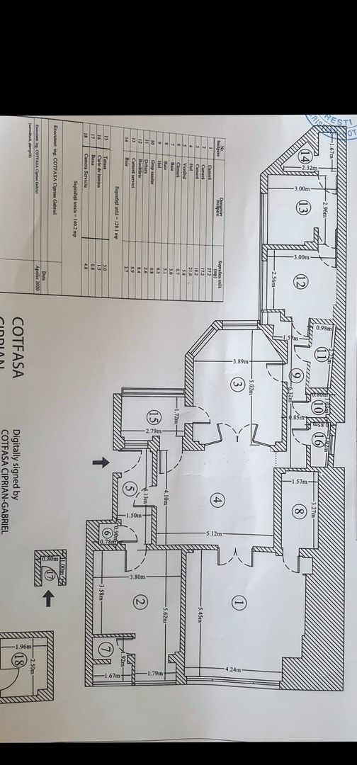 Apartament de vanzare 144mp   4 camere Piata Amzei - Poză 7