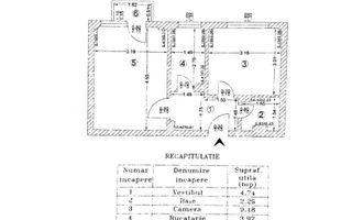 Apartament cu doua camere, Nitu Vasile, 87.000€ - Poză 12