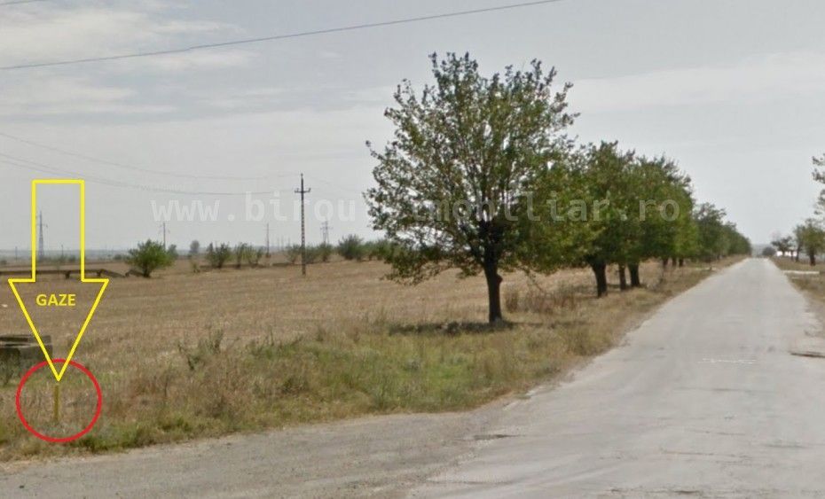 Vânzare Teren  Industrial 10700 mp pe colț, cu GAZE si curent - Poză 2