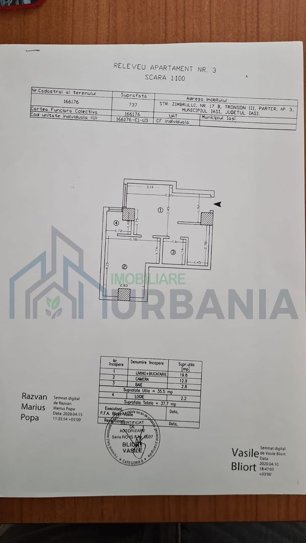 Apartament cu 2 camere Sf Lazăr- str. Zimbrului - Poză 8