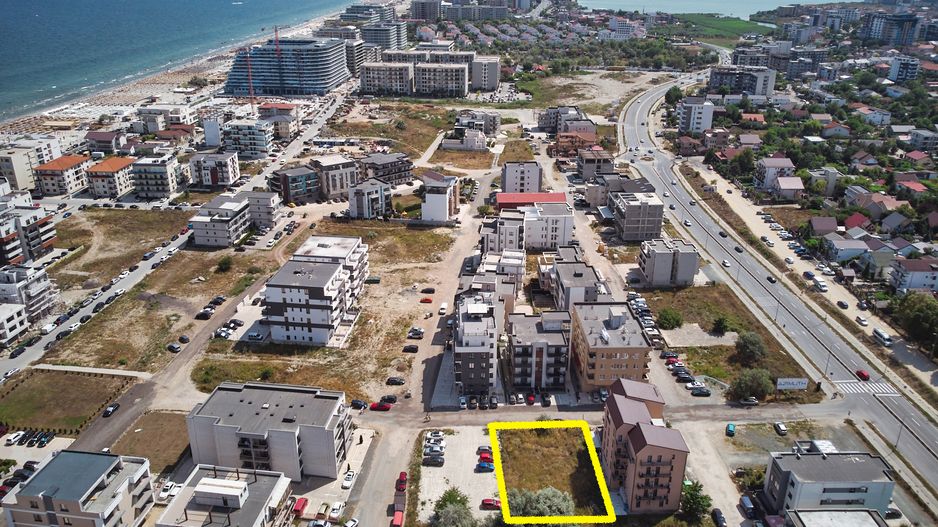 Teren intravilan cu proiect pensiune P+2 Mamaia Sat - Poză 2