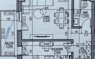 Garsoniera, bloc nou, P+3, Nr.03, Et.1, Bl.4 - CP2458075 - Poză 5