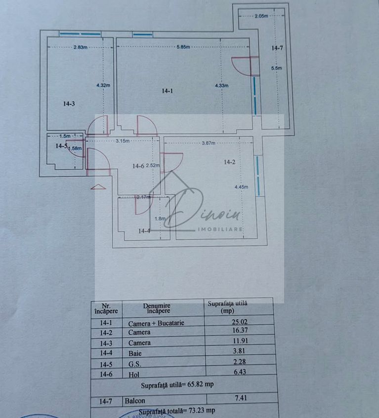 3 camere Theodor Pallady I Metrou N Teclu I Parcare inclusa I COM 0% - Poză 3