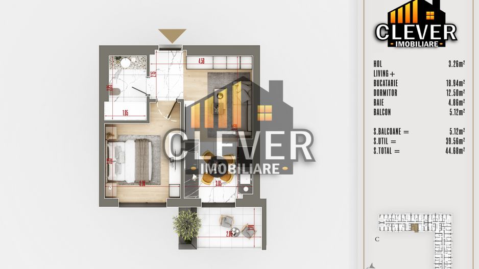 Ideal Investitie-Apartament Premium 2 Camere-Theodor Pallady - Poză 1