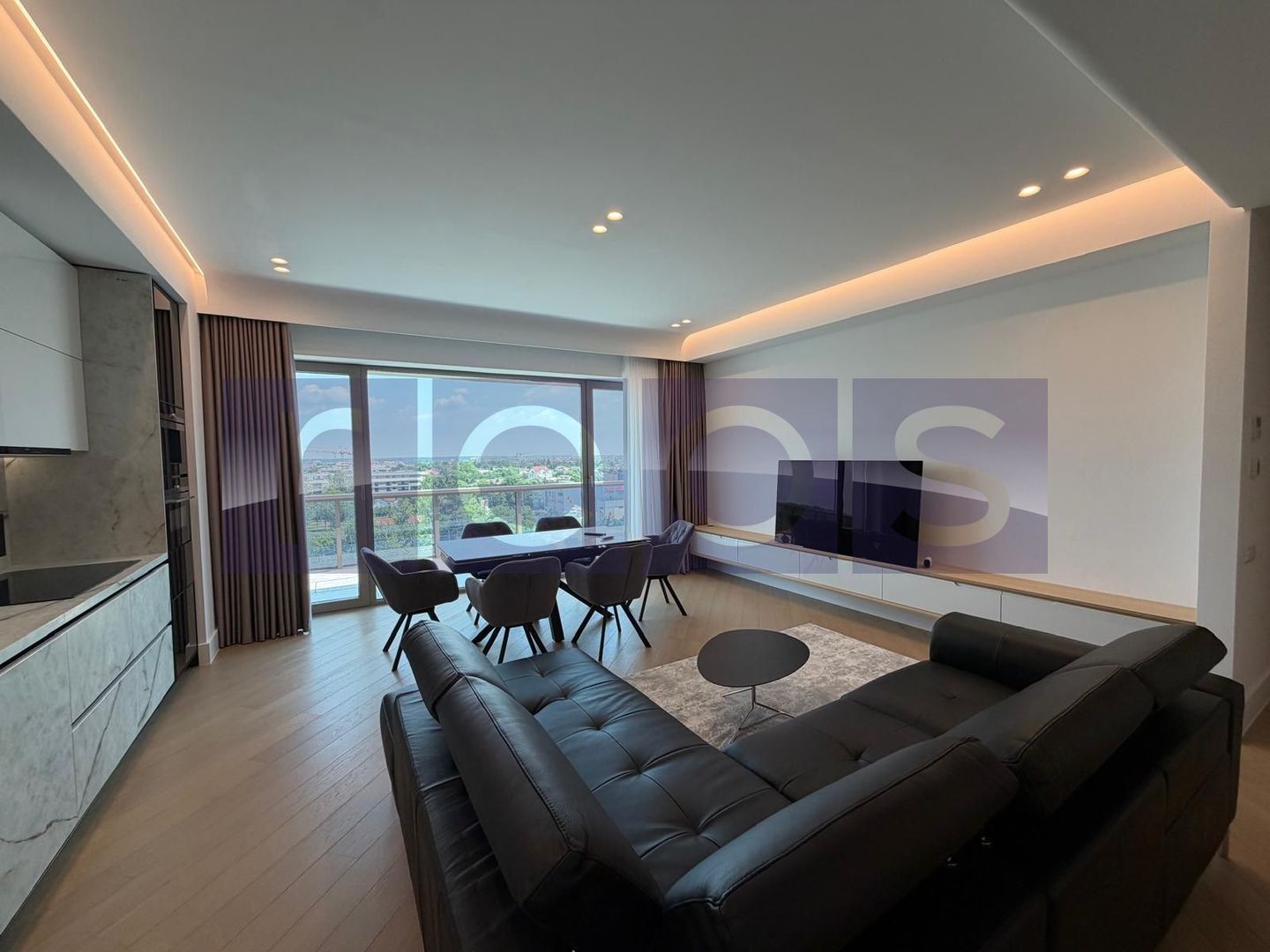 VANZARE APARTAMENT 101MP | 3 CAMERE | MOBILAT-UTILAT LUX | TERASA 26MP - Poză 2
