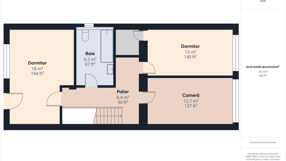 Casă tip duplex cu 4 camere - Zona Aradului - Timișoara - Poză 36