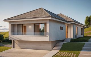 Casa noua de vanzare, 4 camere - zona Dealul Florilor Dej - Poză 1