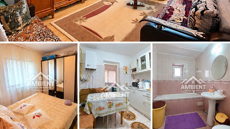 Apartament cu 3 camere, etaj 4, VASLUI - zona CARTIER; - Poză 1