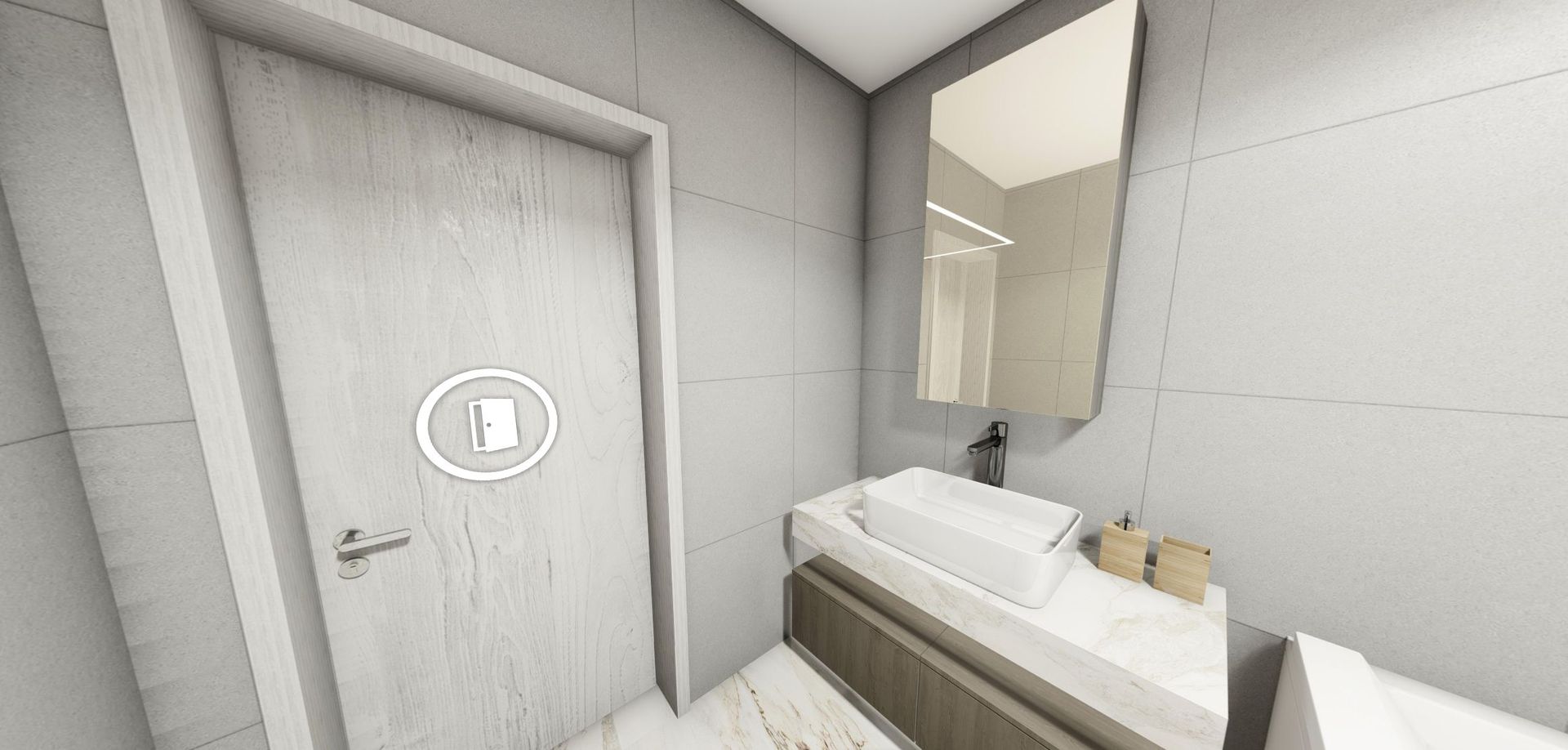 DEZVOLTATOR -Ap. 2 cam. 52 mp Comision 0 % Mamaia nord OBA TOWER - Poză 10