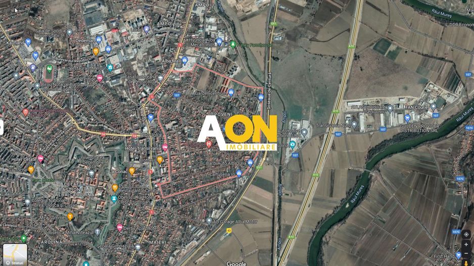 Teren intravilan, 555 mp,  Lipoveni, zona Alba Mall - Poză 1