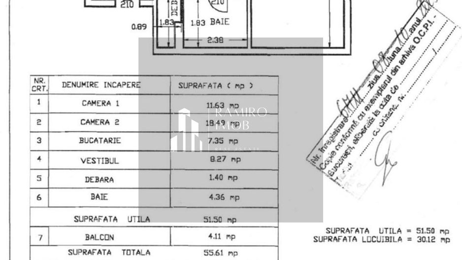 Apartament 2 camere,  decomandat - Poză 10