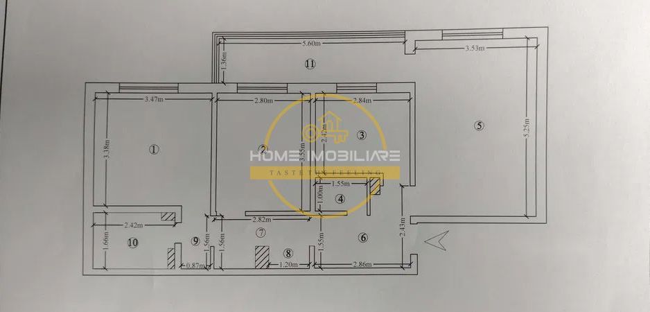Etaj 3/Apartament 3 Camere-Decomandat/Bloc din 1986/Zona CUG! - Poză 10