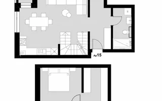 Apartament cu 4 camere pe 2 nivele. 108 mp utili. Comision 0% - Poză 20