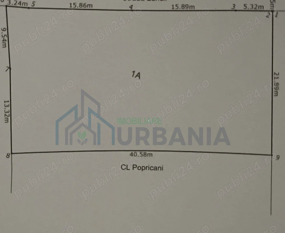Teren intravilan Cuza Vodă, Popricani, Iași - Poză 3