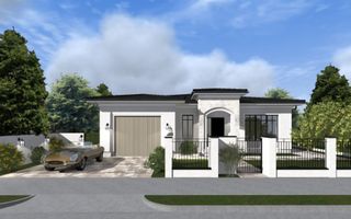 Locuinta individuala cu garaj- in stil mediteranean - Poză 1