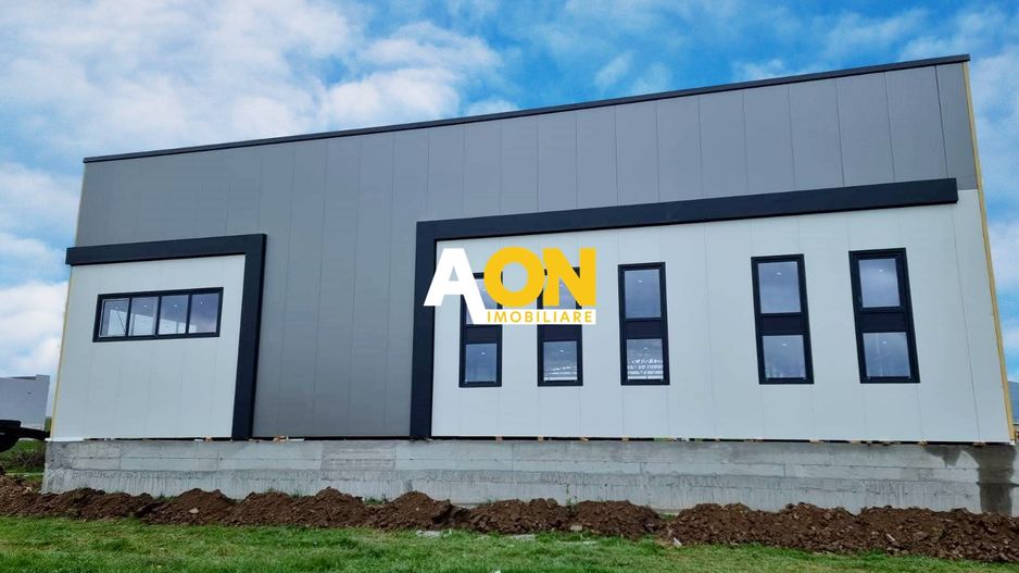 Hala industriala, 1300 mp construiti, 3000 mp teren, toate utilitatile - Poză 1