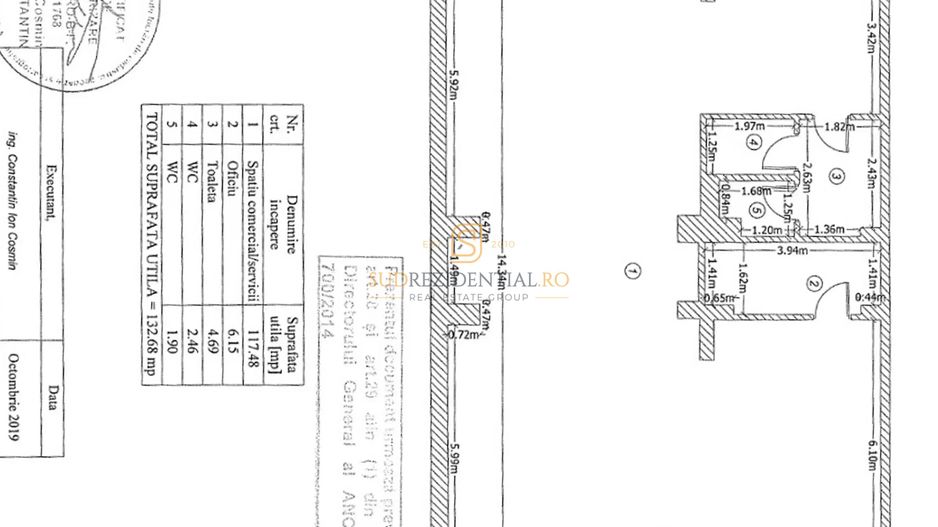 Spatiu comercial 257 mp de vanzare, stradal Metalurgiei, chirias activ - Schiță 15