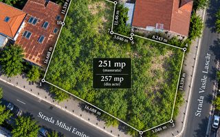 Teren 257 mp | Deschidere la două strazi | Vasile Lascar – Eminescu - Poză 3