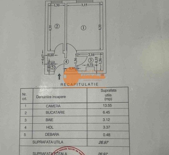 Garsoniera Drumu Taberei - Afi Cotroceni (10min metrou Tudor Vladimirescu) - Poză 7
