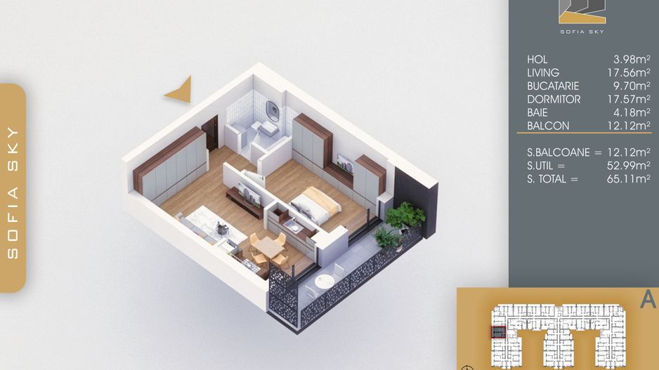 Apartament 2 camere spatios Titan Pallady  7 min Metrou Nicolae Teclu - Schiță 5