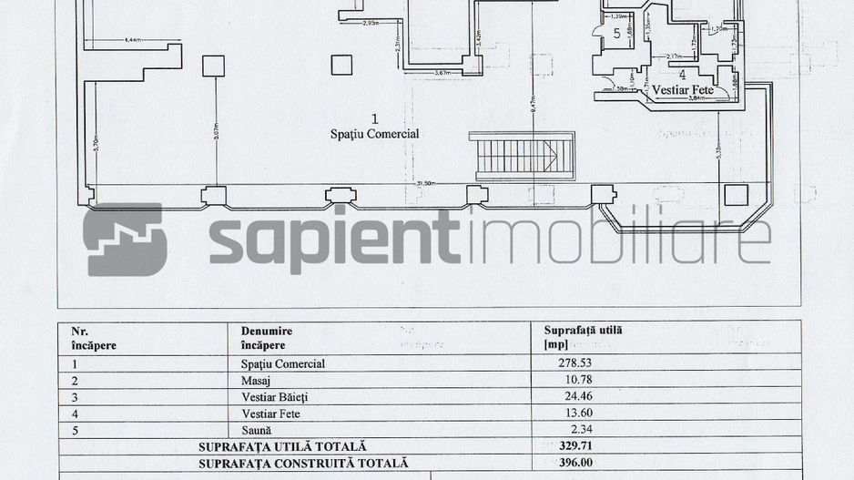 Sapient | Spațiu comercial central _ Bd. Magheru, Oradea - Schiță 17