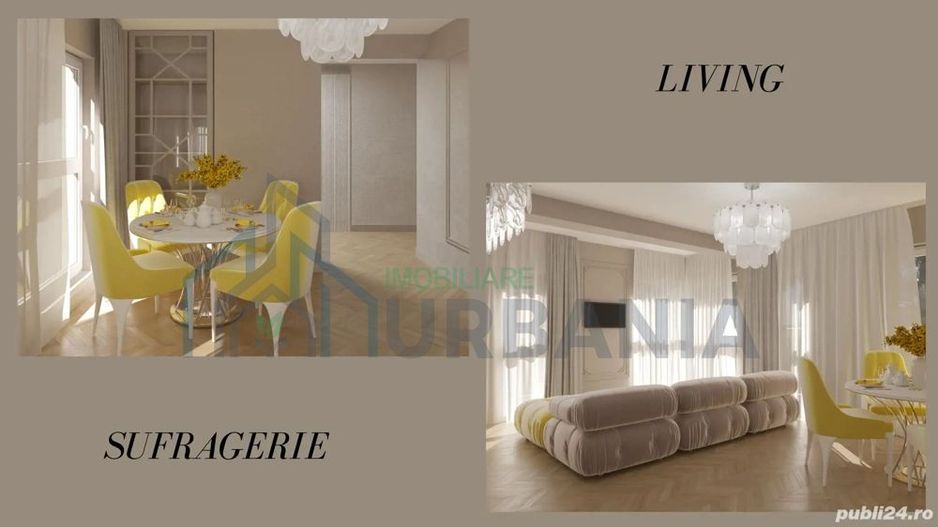 Apartament 3 camere cu propria curte alternativă la casă, Bucium proiect nou - Poză 4