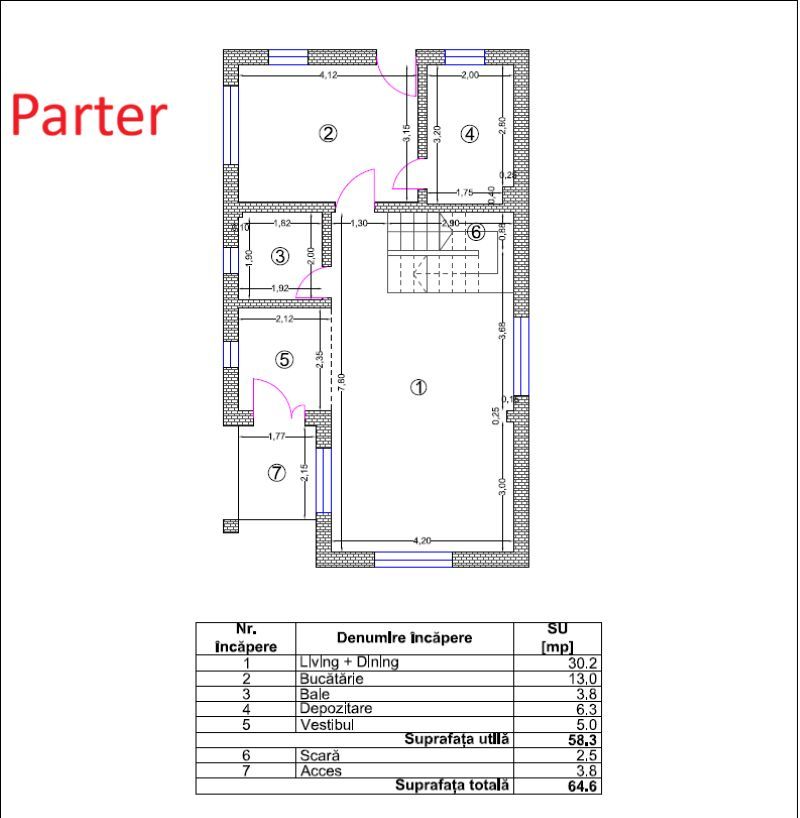 Vila individuala P+1+M | 2024 | Posibilitate Rate Directe | Curent Trifazic - Poză 26