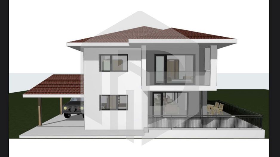 Teren in Cristian | 15 x 36 | Proiect + Autorizatie  | Utilitati - Poză 1