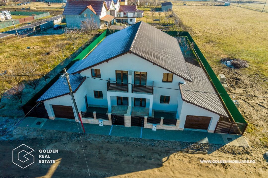 Casa noua la cheie, cu 3 dormitoare si 500 mp teren,  Sagu - Poză 14