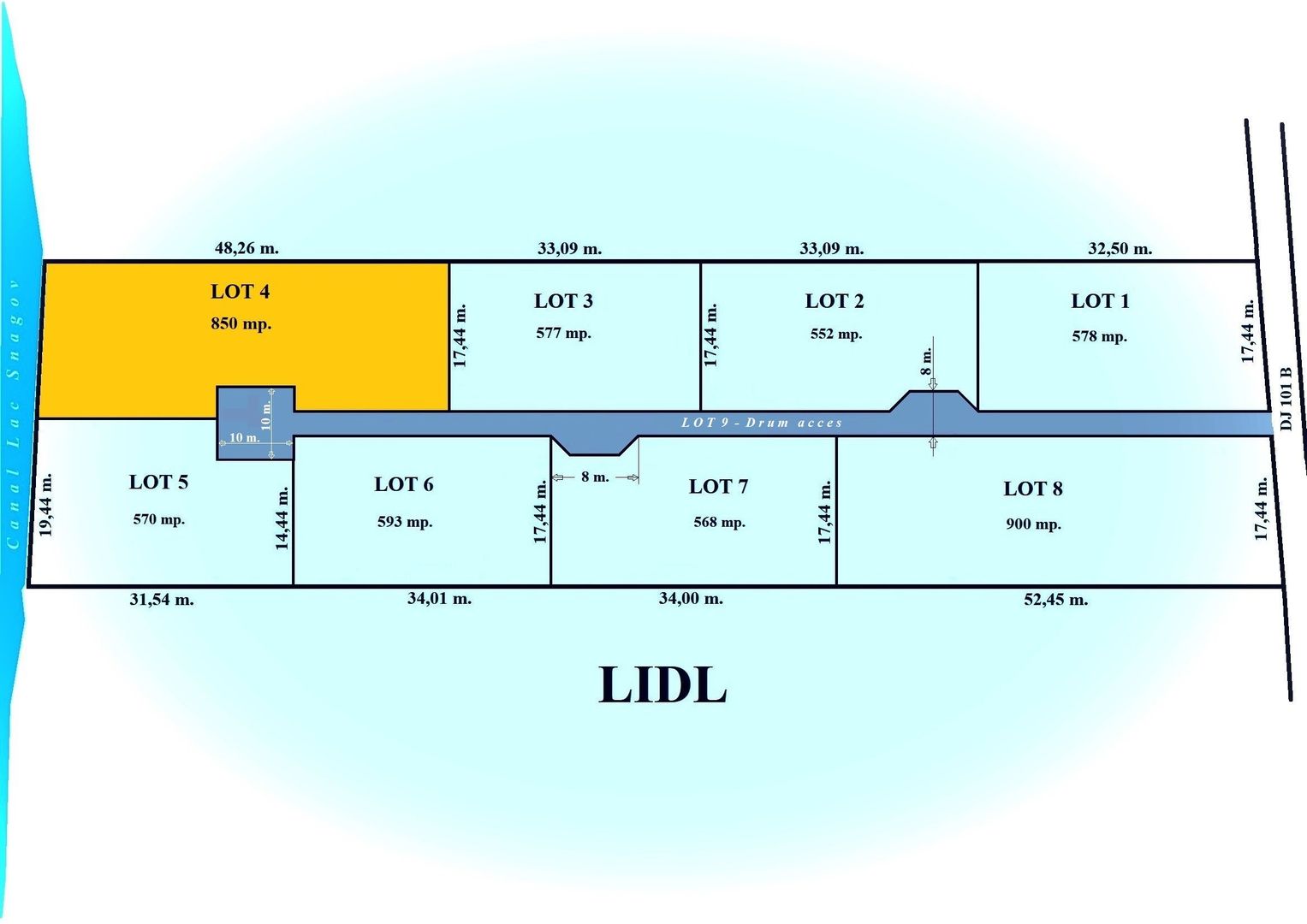 Ocazie ! Snagov - Lidl, 900 mp. teren intravilan cu deschidere la Lacul Snagov - Poză 1