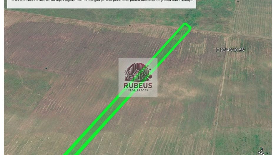 💎 BEST BUY AGRICOL: 1 HECTAR TEREN ROGOVA | CADUSTRU EFECTUAT | PREȚ - Poză 1