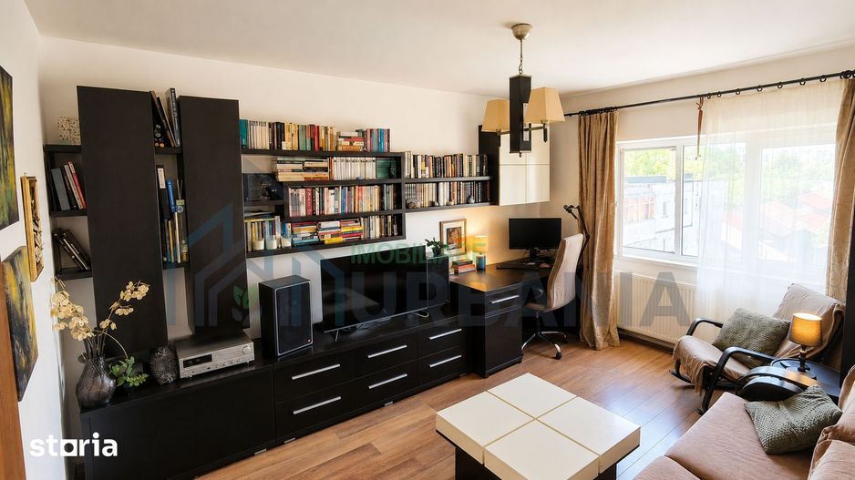 Apartament 3 camere decomandat, 71 mp, 2 băi, mobilat, utilat, cu boxă – Iași - Poză 1