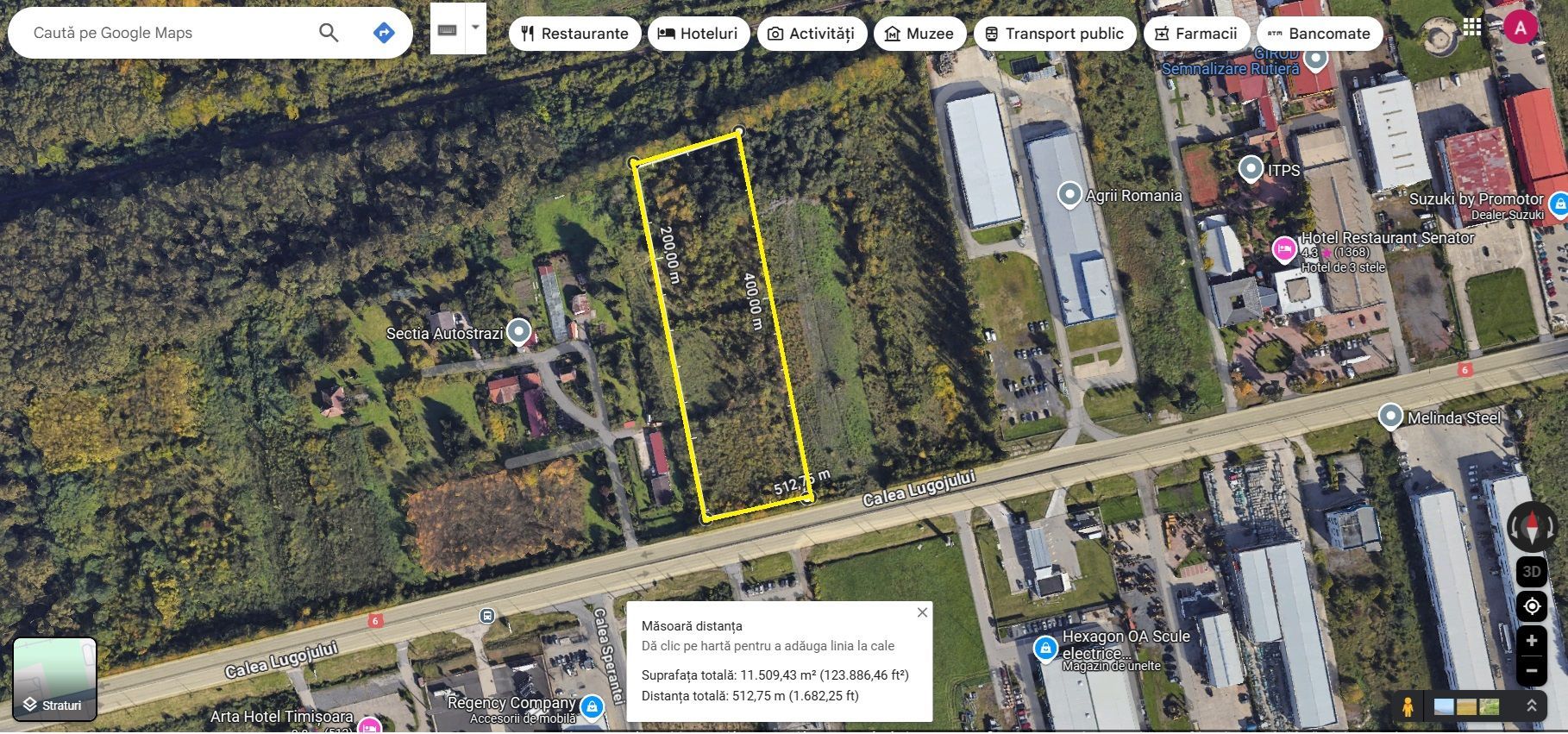 Calea Lugojului | Teren intravilan pentru servicii de 11.509 mp - Poză 1