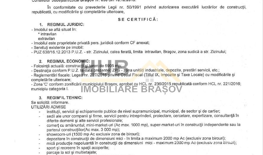 Teren Industrial,  5.558mp - zona Uzina 2 cu PUZ | Strada Timisul Sec - Poză 5
