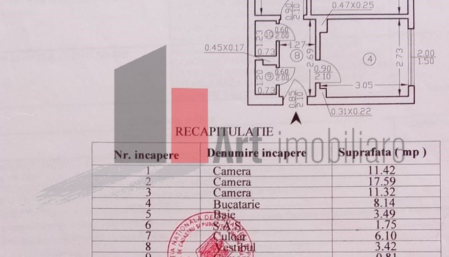 Apartament 3 cam.  Domenii - Poză 7