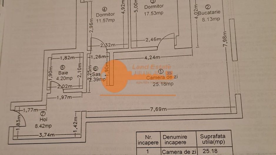 Apartament cu 3 camere Parc Sebastian - Poză 12