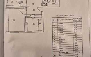 OPORTUNITATE | APARTAMENT 4 CAMERE | DOAMNA GHICA | BLOC 1990 - Poză 9