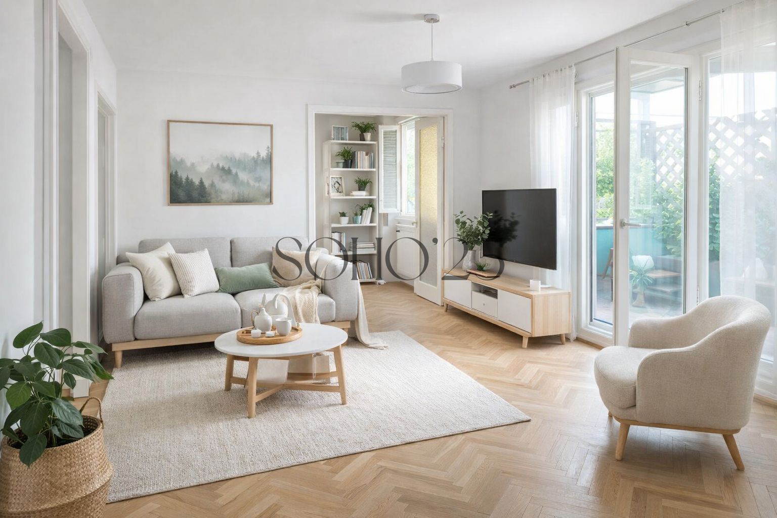 Penthouse 3 cam | Dacia – Eminescu | Terasă generoasă - Poză 1