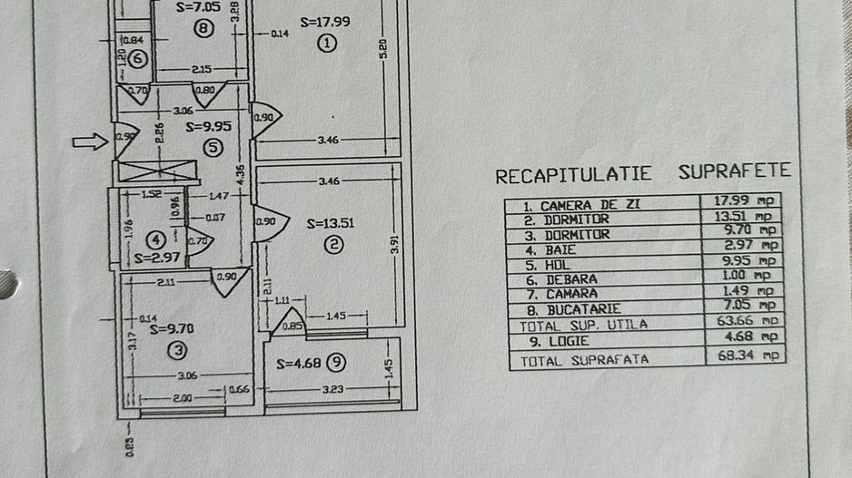 Apartament 3 camere Drumul Taberei - Poză 11