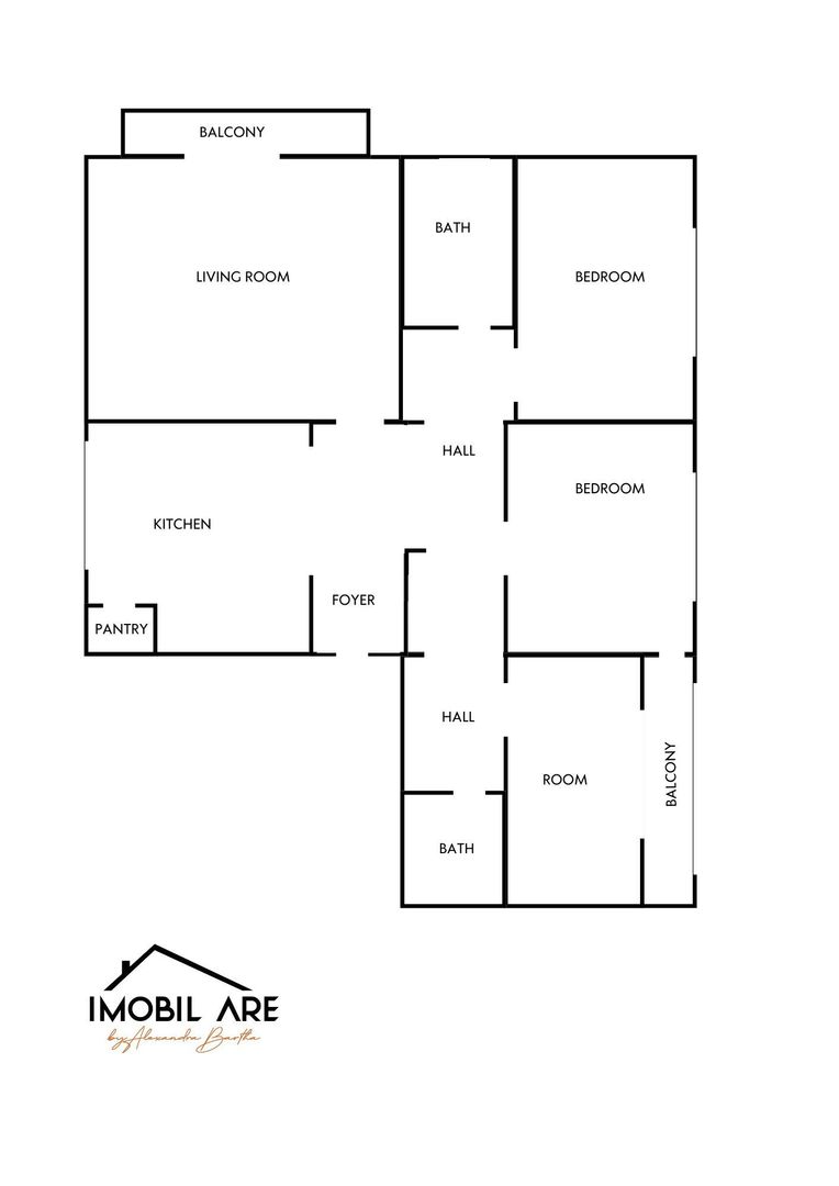 Apartament cu 4 camere - Schiță 2